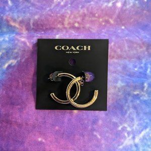 Coach Earring Set